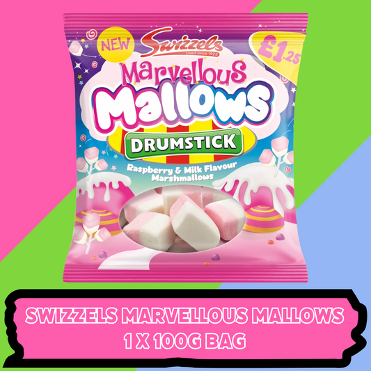 Swizzels Marvellous Mallows 100g Bag