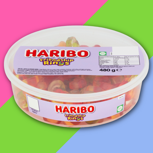 Haribo Friendship Rings Tub 480g