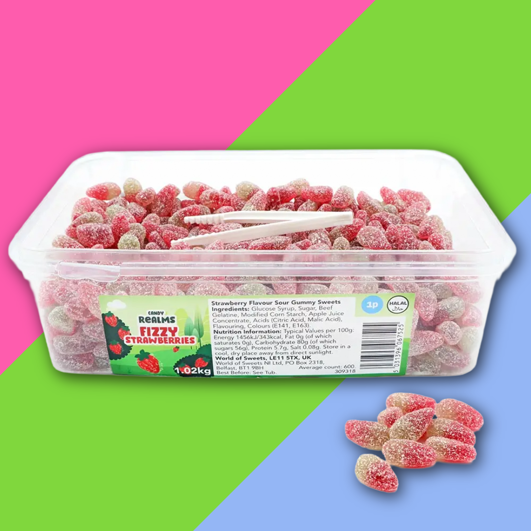 (AUCTION) Candy Realms Candy Tubs | Variety of flavours