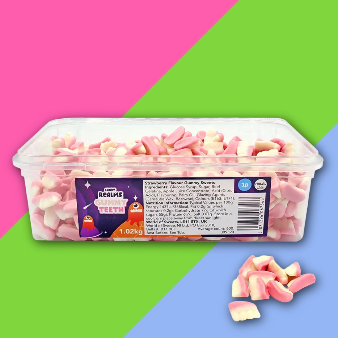 (AUCTION) Candy Realms Candy Tubs | Variety of flavours