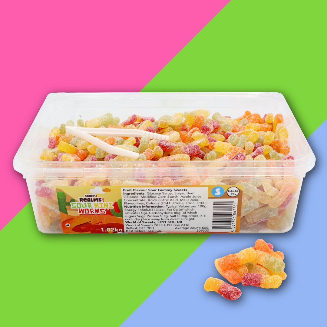 (AUCTION) Candy Realms Candy Tubs | Variety of flavours