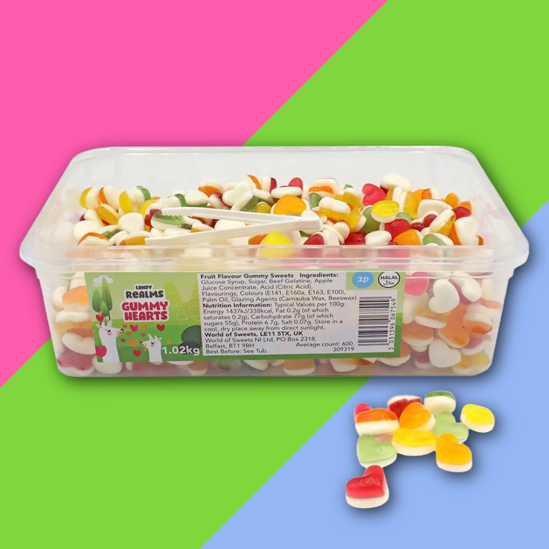 (AUCTION) Candy Realms Candy Tubs | Variety of flavours