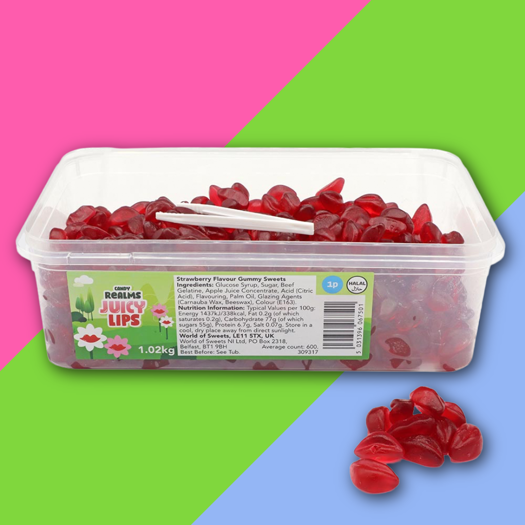 (AUCTION) Candy Realms Candy Tubs | Variety of flavours