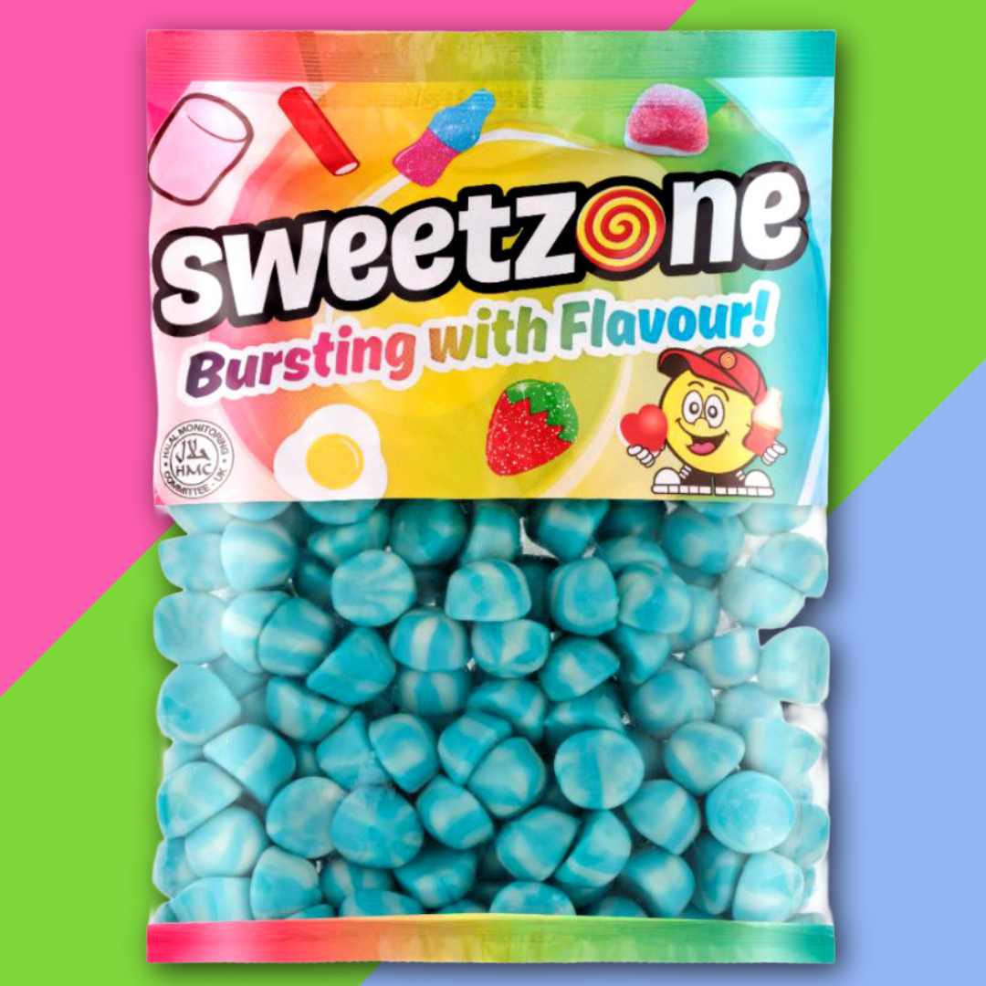 (AUCTION) Sweetzone Jelly Blue Twist Kisses Bag 1kg