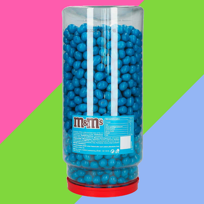 M&M's Peanut Chocolate – Huge 4KG Refill Cartridge | Party Snack, Candy Jar Bulk Pack