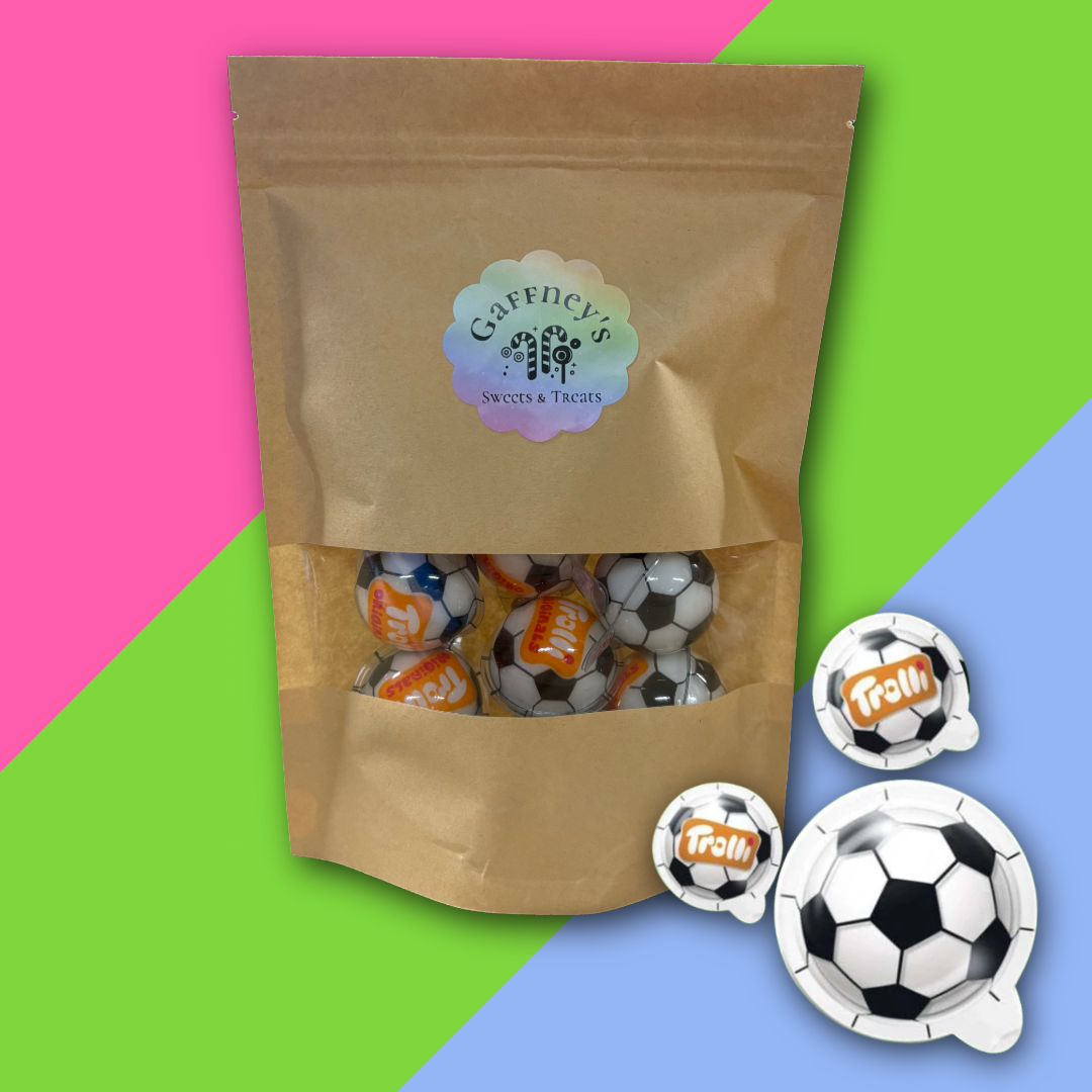 Trolli 3D Super Kick Mini Gummy Footballs | Pouch of 12