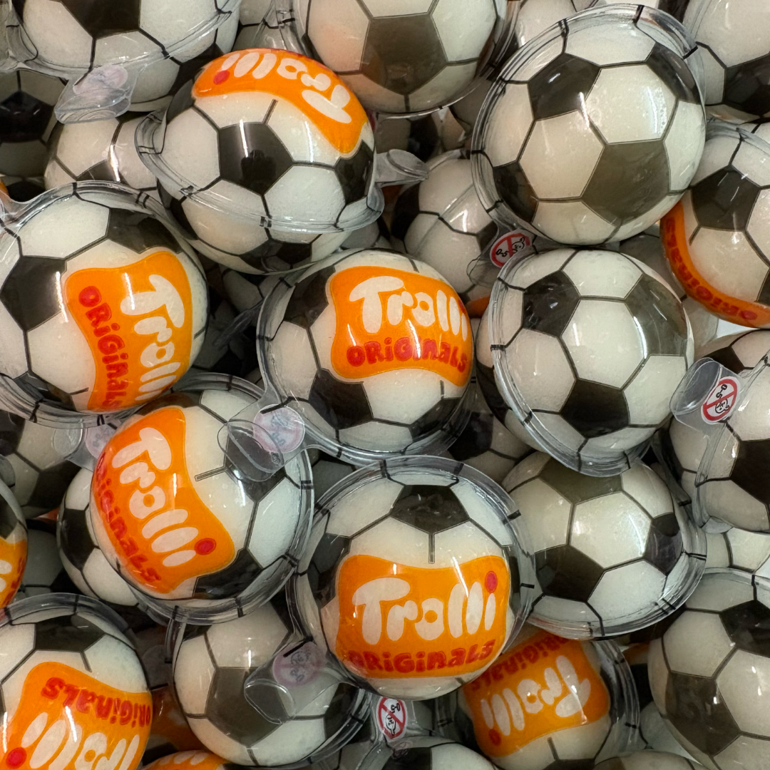 Trolli 3D Super Kick Mini Gummy Footballs | Pouch of 12