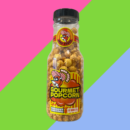 MRS FOXES Gourmet Crunchy Caramel Popcorn – Crunchy & Sweet | HUGE 890g or Small 260g Bottle