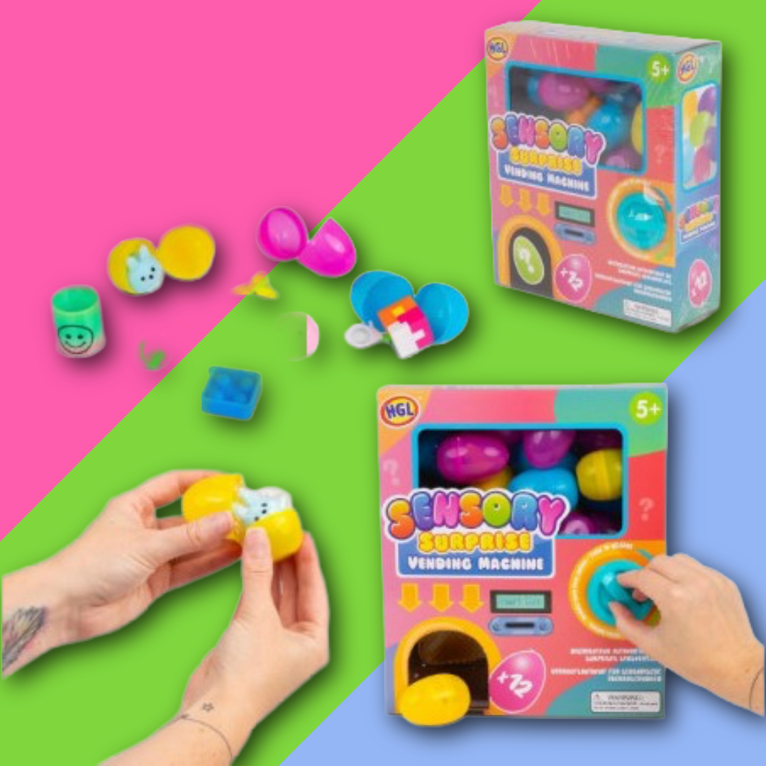 Sensory Surprise Vending Machine (includes 12 Eggs)