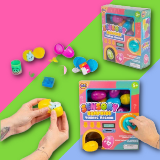 Sensory Surprise Vending Machine (includes 12 Eggs)