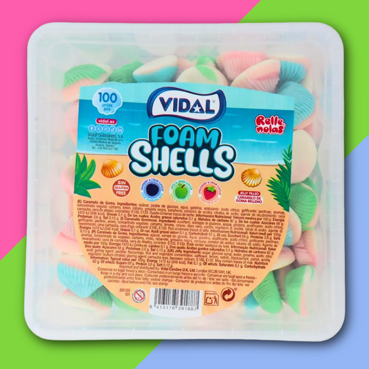 Vidal Jelly Filled Seashells Tub