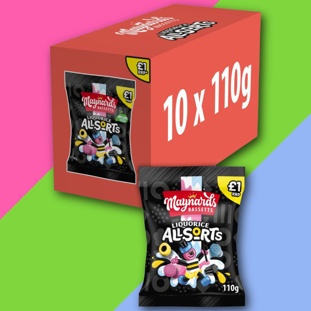 (AUCTION) Maynards Bassetts Candy | Full Boxes | 10x110g