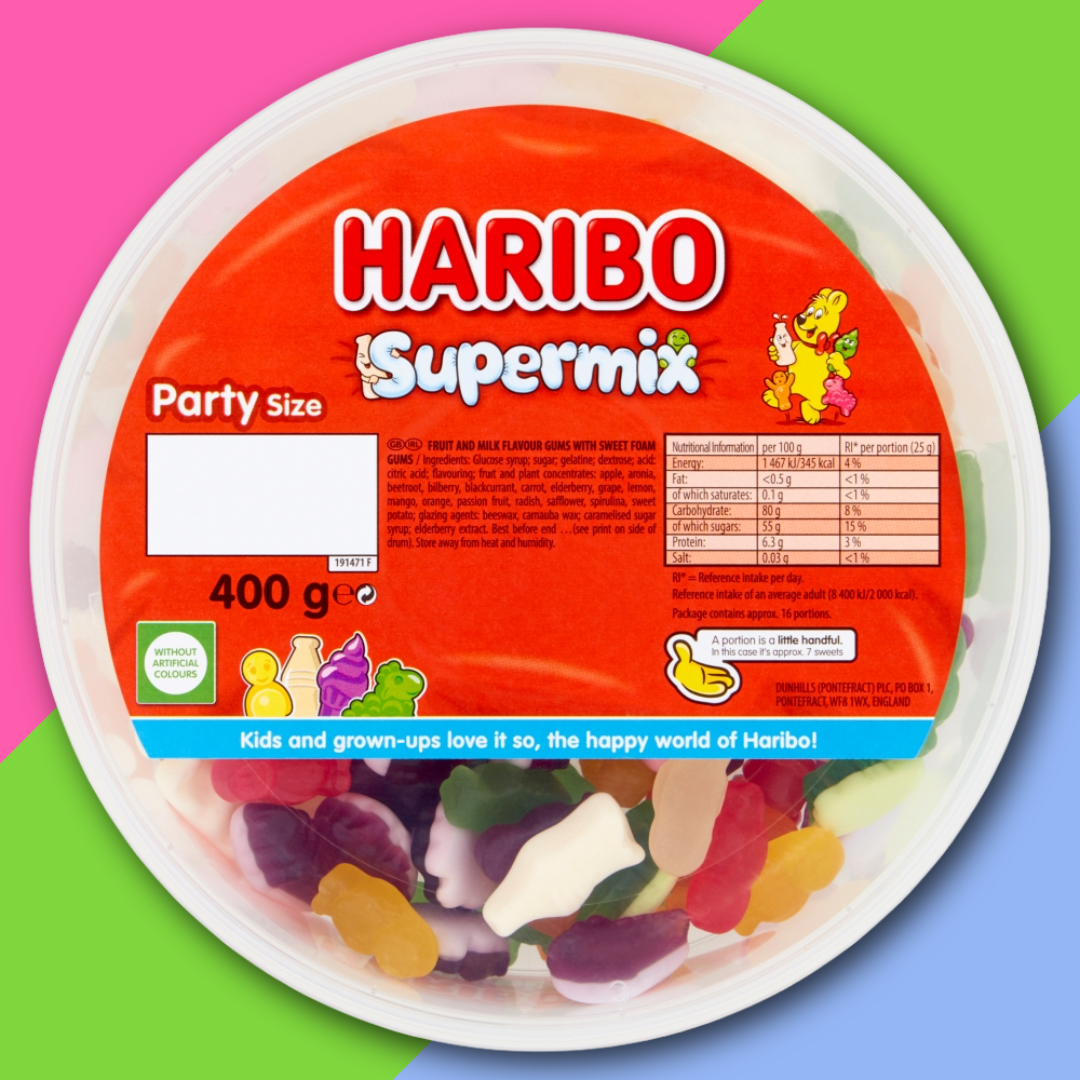 (AUCTION) Haribo Tubs | 400g Tubs