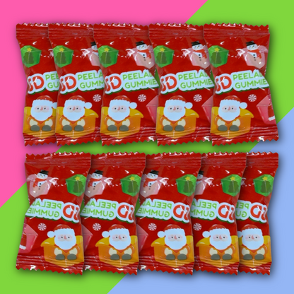 5D Christmas Peelable Gummies