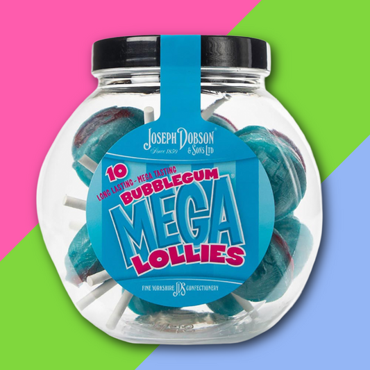 (AUCTION) Dobsons Mega Lollies Gift Jar 1x225g Jar