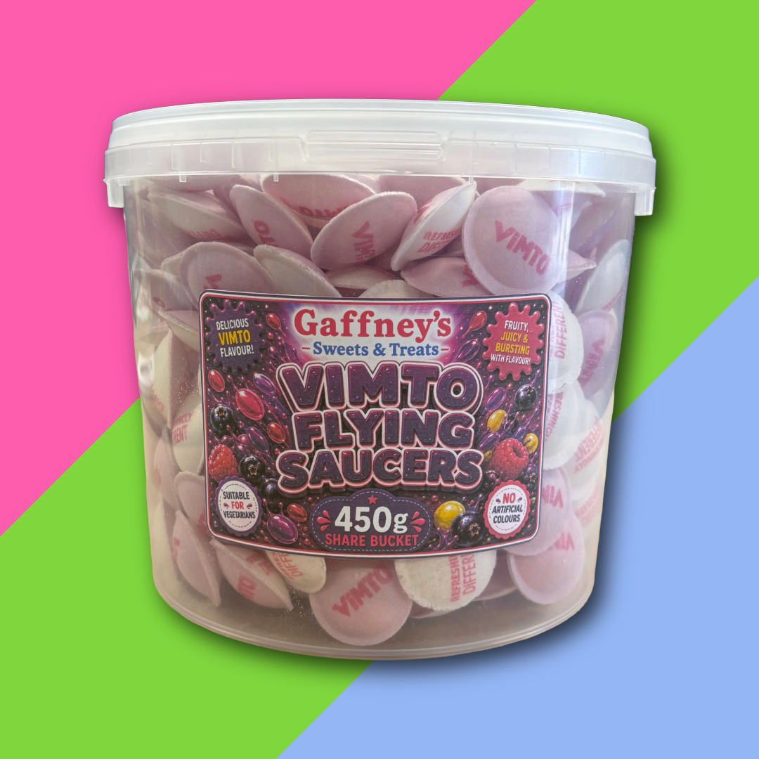 Vimto Flying Saucers 450g Share Bucket