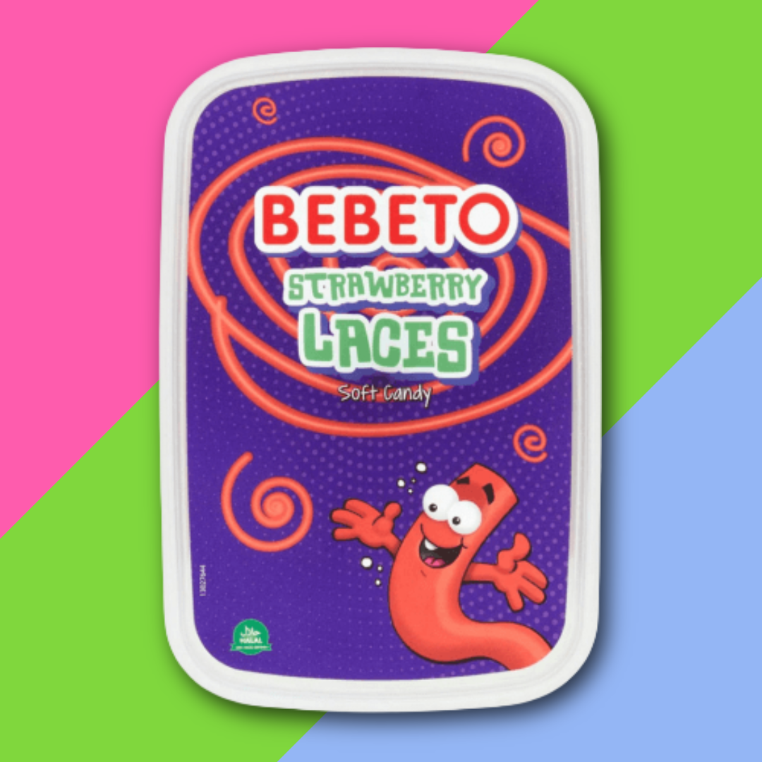 Bebeto Strawberry Laces 500g