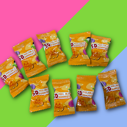 5D Halloween Peelable Gummies