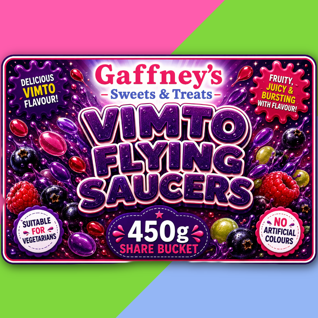 Vimto Flying Saucers 450g Share Bucket