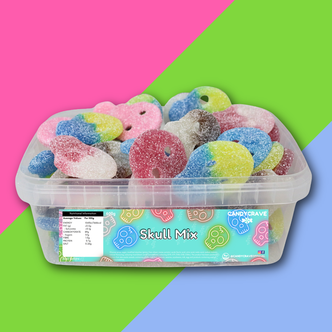 (AUCTION) Candycrave Skull Mix Tub 600g