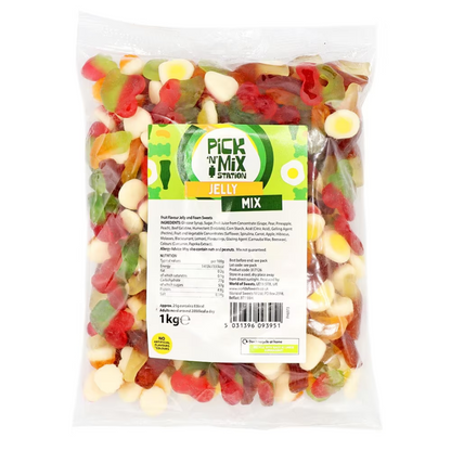 1kg Pick n Mix Station Sweets Bag – Assorted Kingsway Retro & Classic Candy Mixes