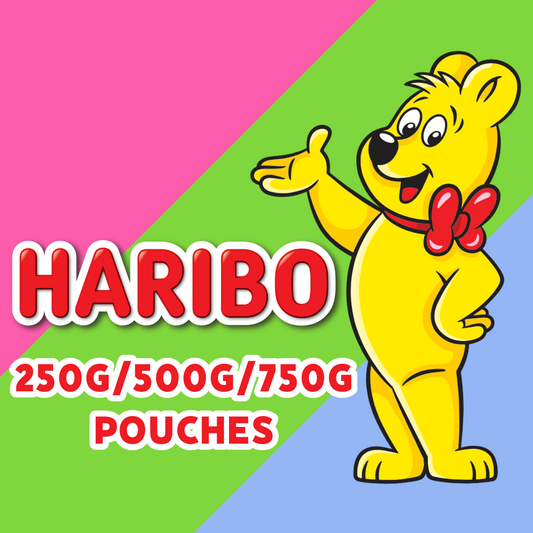 HARIBO Pick n Mix Sweets – 250g/500g/750g Pouch | Retro Jelly Candy | Party Treats | UK Favourite