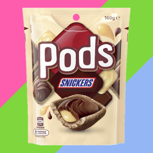 Snickers Pods – 160g Bag | Imported from Australia | Irresistible Chocolate Snack!