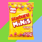 Full Boxes of Skittles & Starburst – Sour, Tropical, Cloudz & More – 70g to 125g Bags