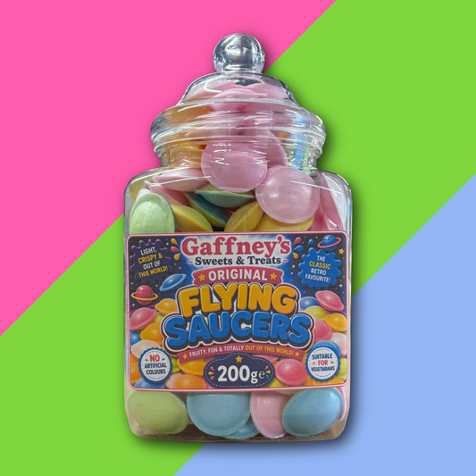 Flying Saucers Jar | 200g Candy Jar - Perfect for sharing
