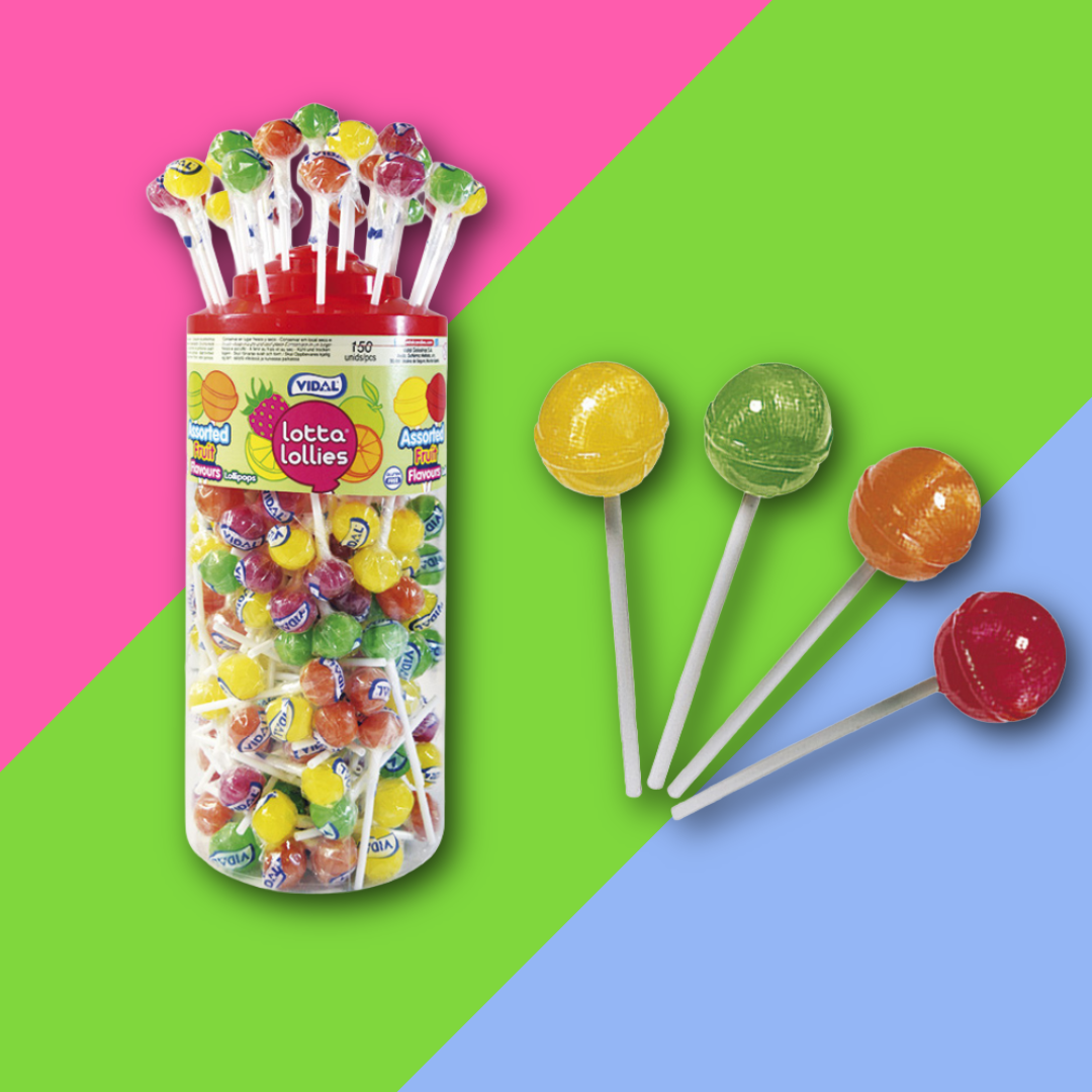 (AUCTION) Vidal Lotta Lollies 150 Count