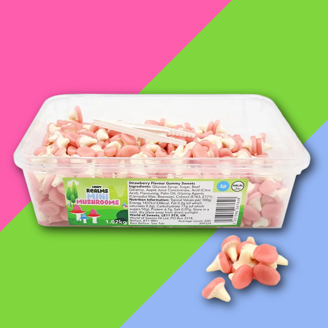 (AUCTION) Candy Realms Candy Tubs | Variety of flavours