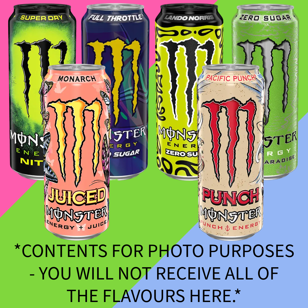 Monster Energy Drinks Clearance Bundle | 6x500mlCans