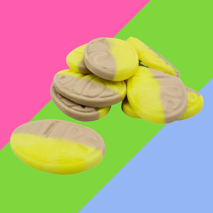 BUBS Banana & Caramel Foam Sweets 2.8kg (FULL BOX)