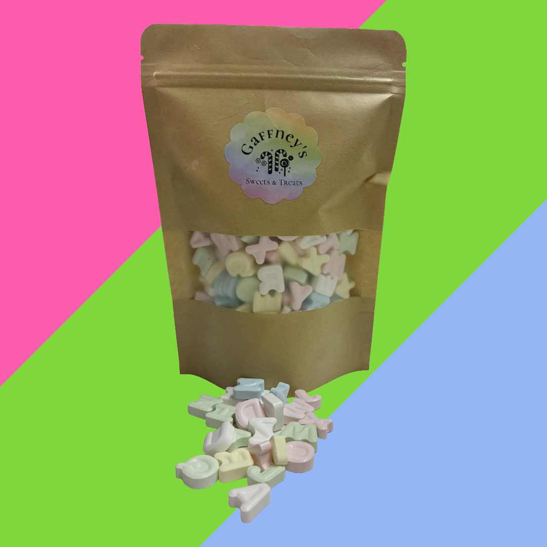 Gaffney's Candy Alphabet Letters - 250g Pouch