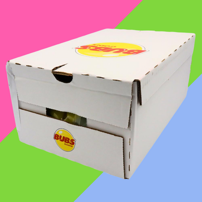 BUBS Banana & Caramel Foam Sweets 2.8kg (FULL BOX)