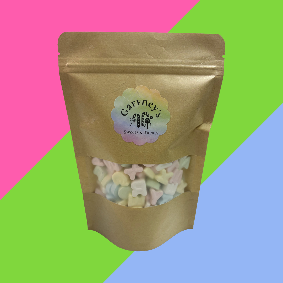 Gaffney's Candy Alphabet Letters - 250g Pouch