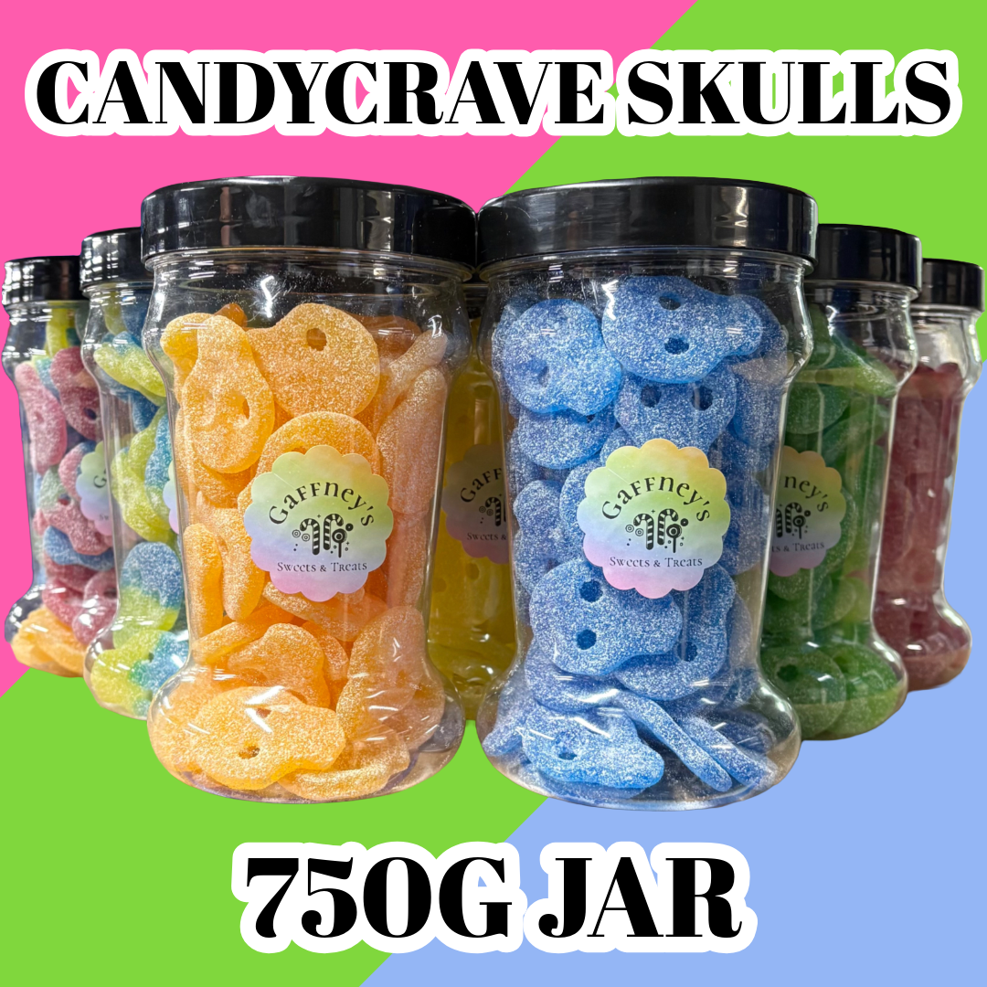 GAFFNEYS | CandyCrave Skulls 750G Jar
