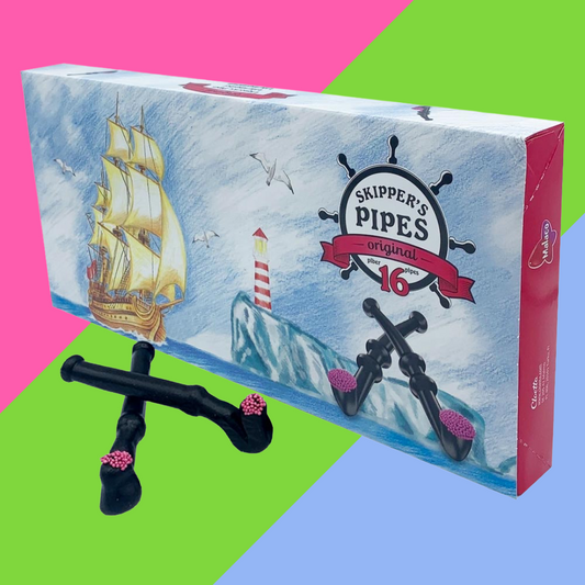 Skippers Original Liquorice Pipes 16 Pack (272g)