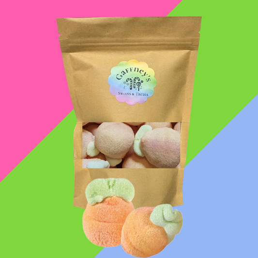 Gaffney's 100g Jelly Filled Peach Mallows Pouch