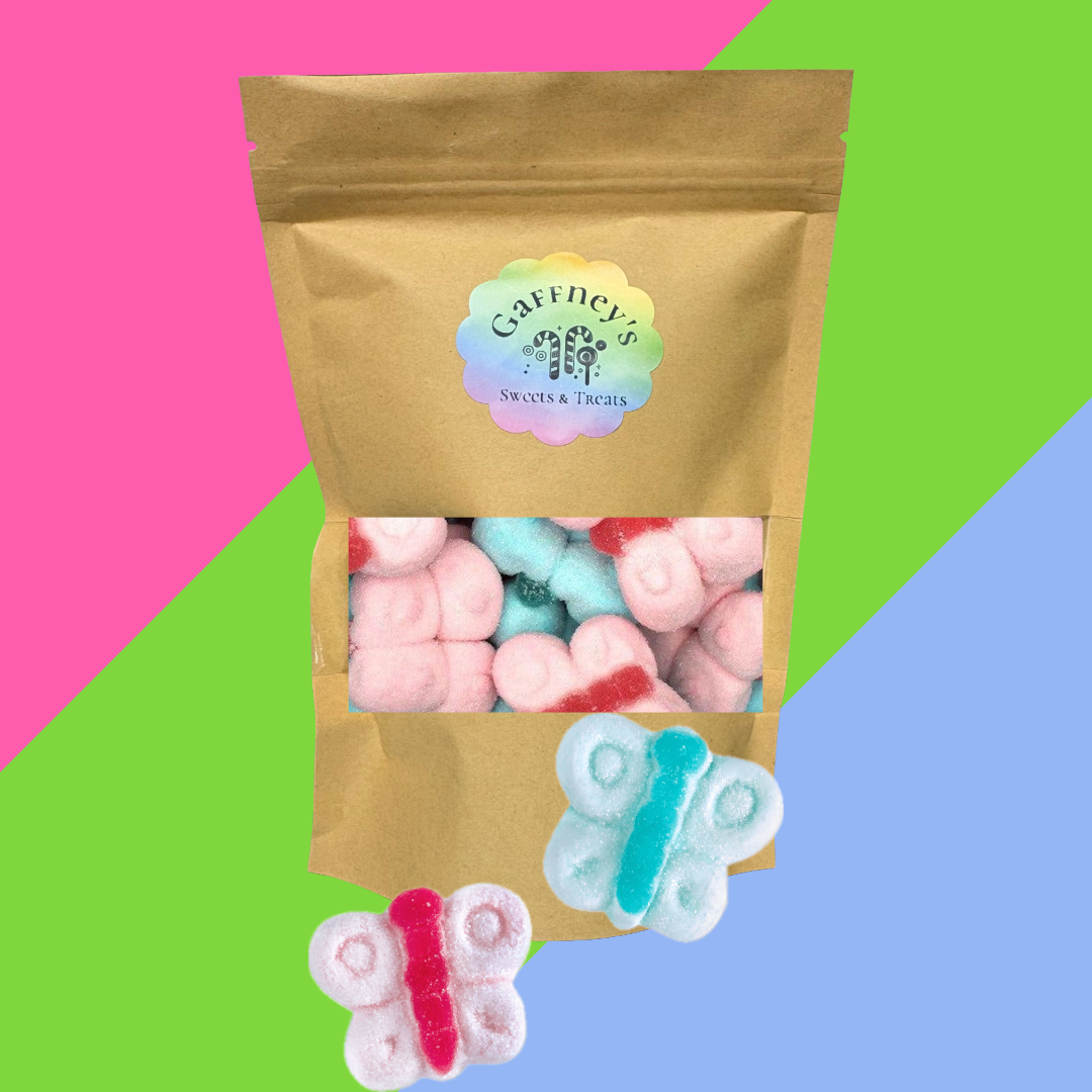 Gaffney's 100g Butterfly Mix Mallows Pouch