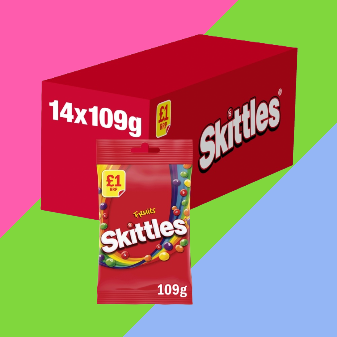 Skittles Fruits 14x109g (FULL BOX)