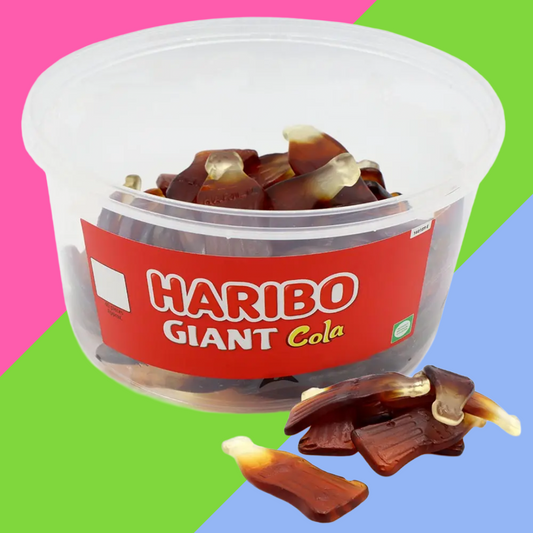 Haribo Giant Cola Bottles Tub 720g