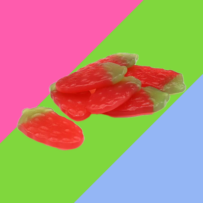 Haribo Giant Strawbs Tub 825g
