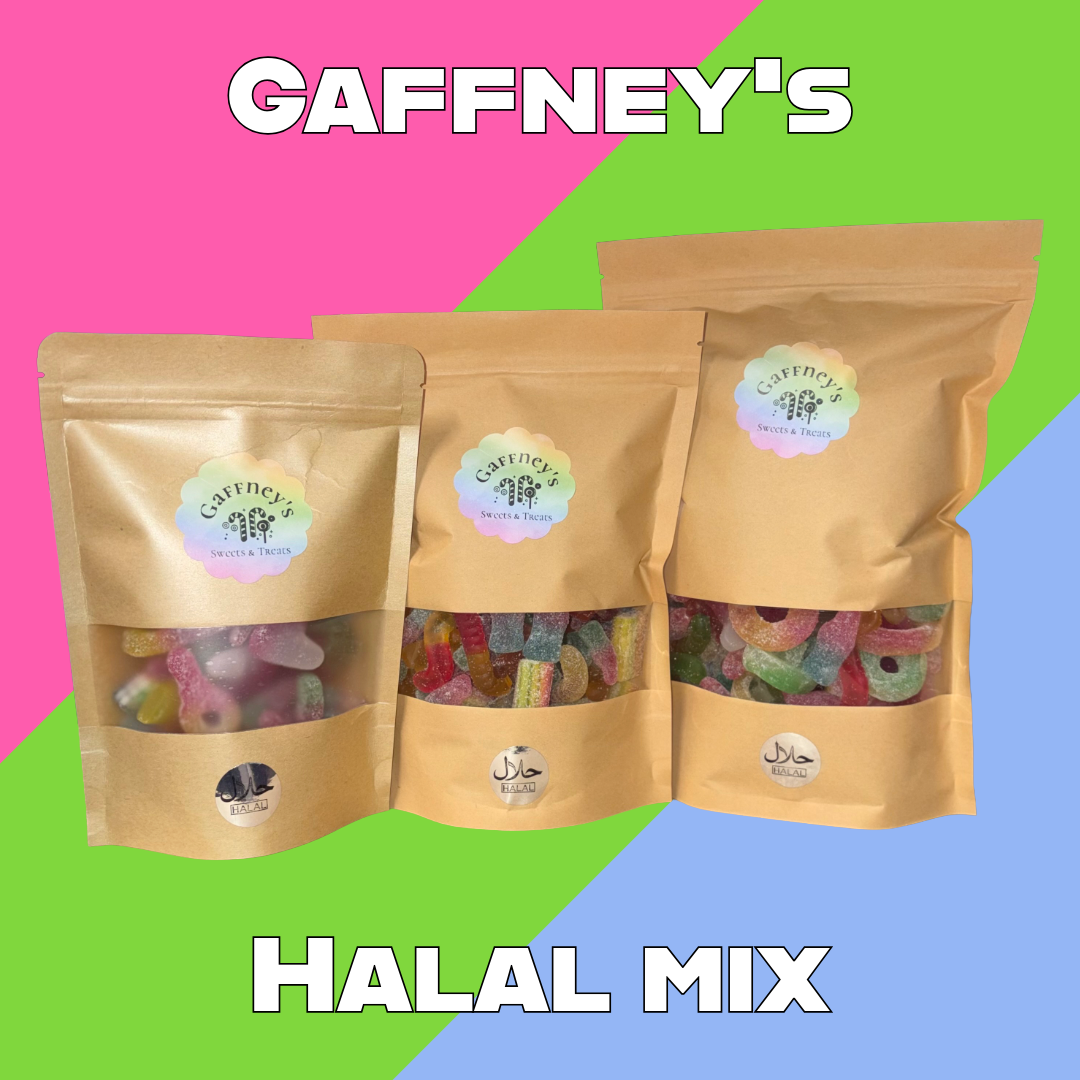Gaffney's Halal Candy Mix | 250g-1kg Pouches