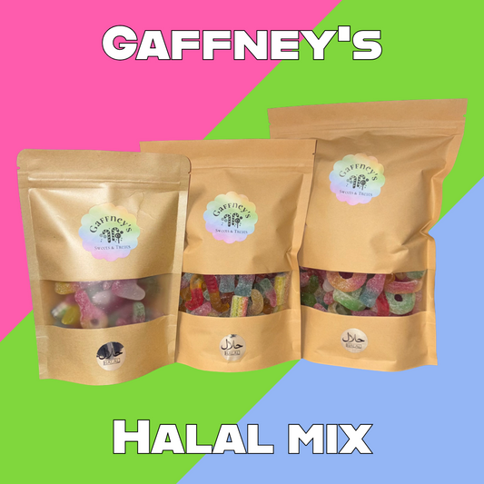 Gaffney's Halal Candy Mix | 250g-1kg Pouches