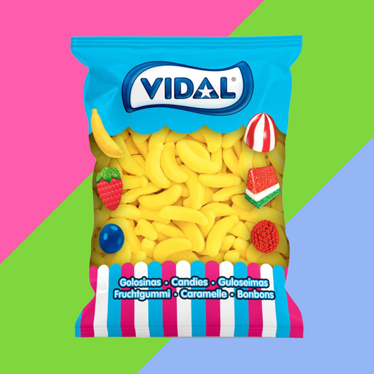Vidal Sugared Bananas 1kg Bag