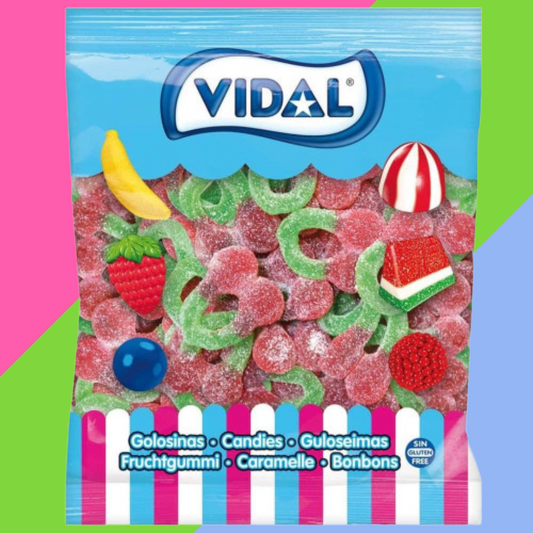 Vidal Fizzy Twin Cherries 1kg