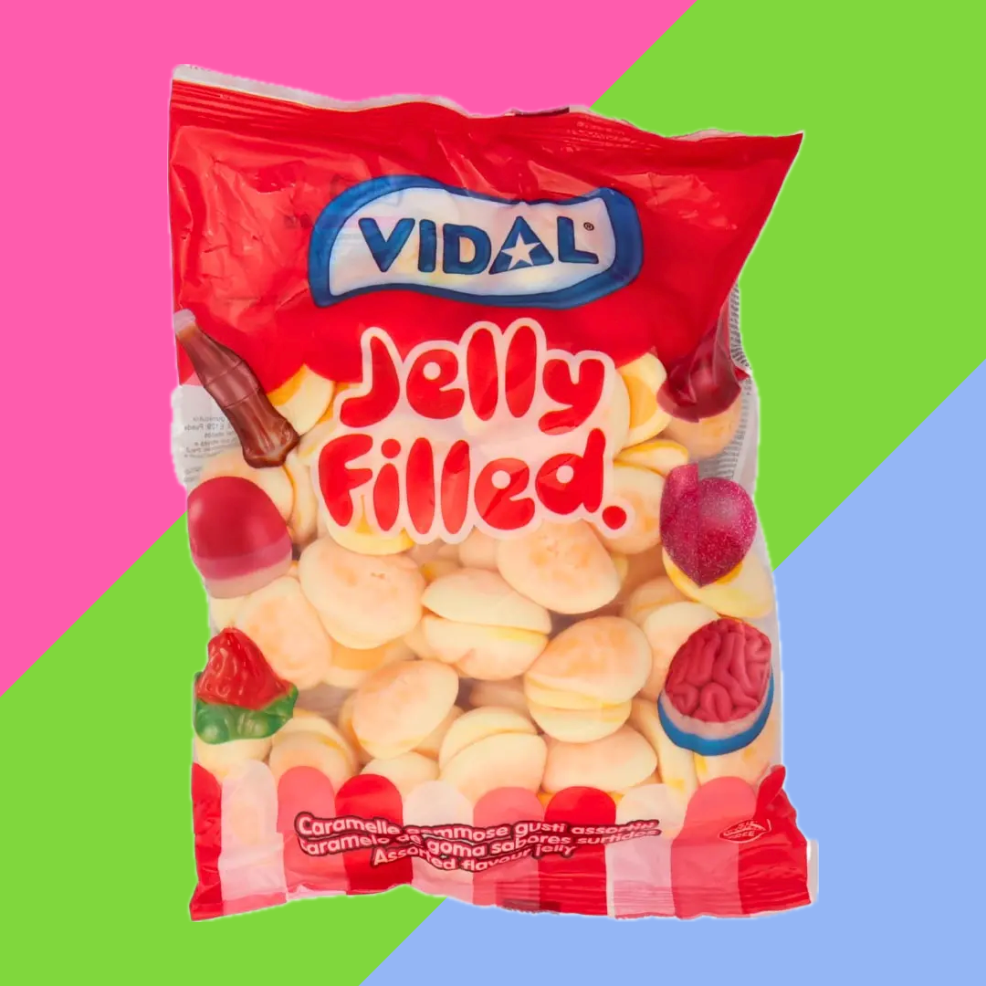 Vidal Jelly Filled Boiled Eggs Bag 1kg