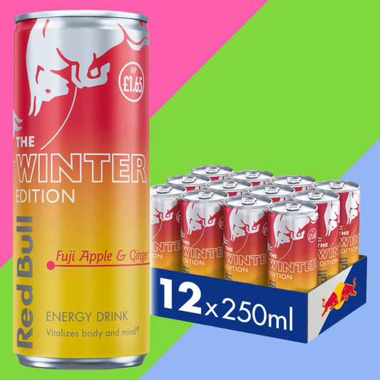 Full Cases Of Red Bull - 12x250ml cans