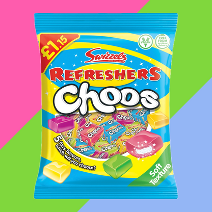 Swizzels Refresher Choos 1x115g Bag